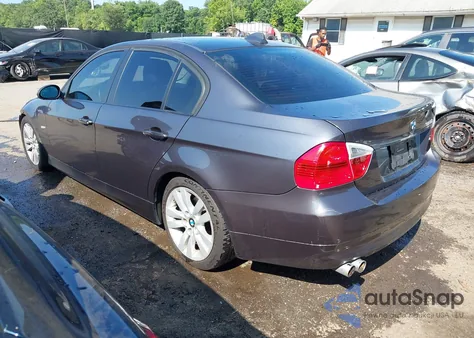 2007 BMW 328I from USA, damaged, VIN WBAVA33597KX81172